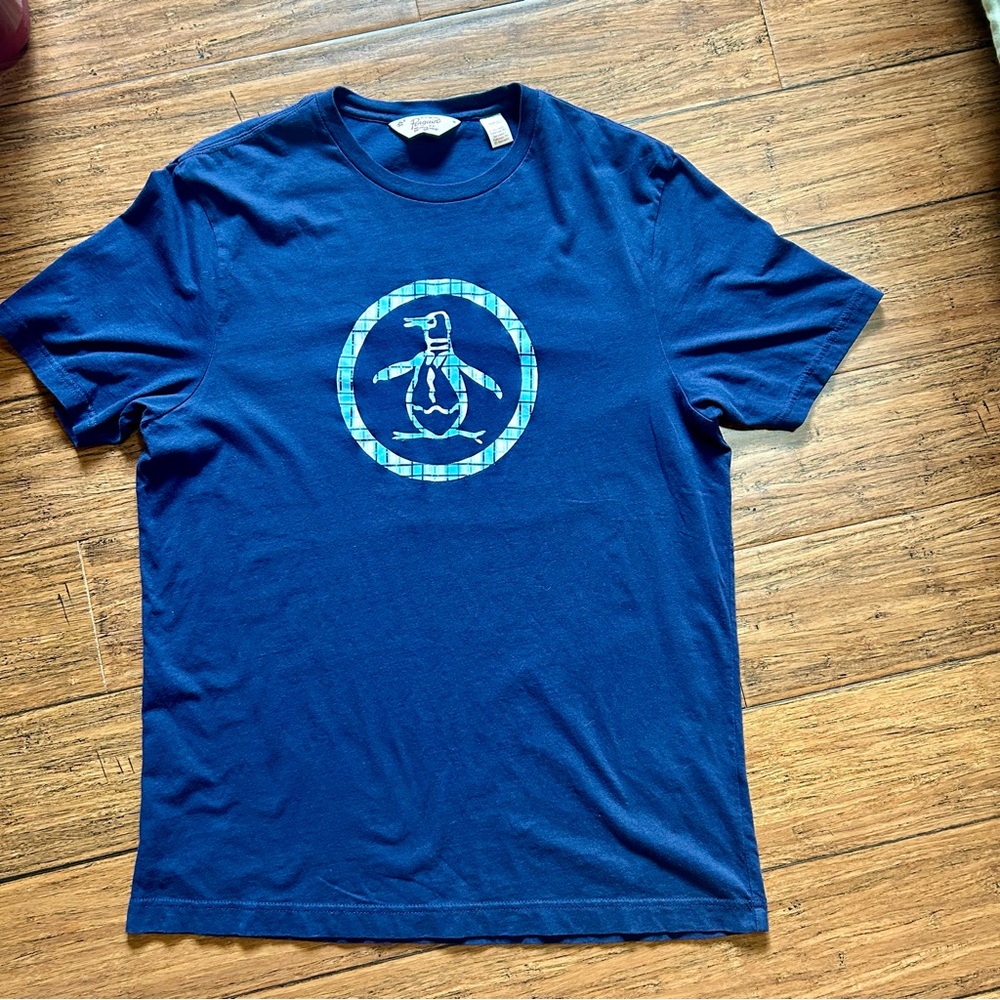 Original Penguin Logo T Shirt Men Medium